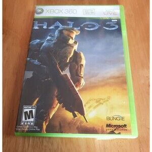 Halo 3 Microsoft Xbox 360 Video Game w/Case